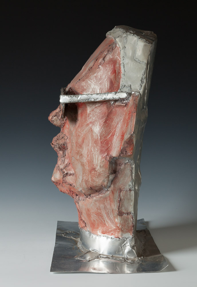 066 Head with Glasses  h 19.5" x w 13" x d 9"
